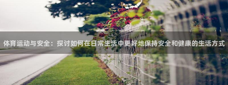 MK体育官方正版app集团：体育运动与安全：探讨如何在日常生