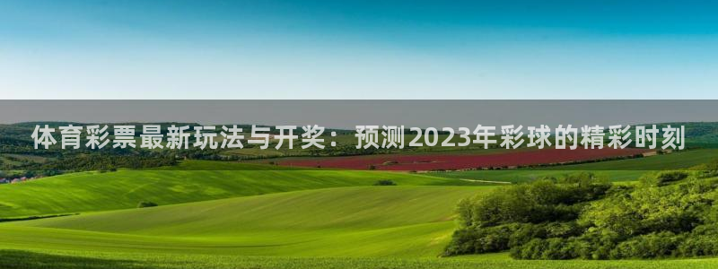 nba火凤直播：体育彩票最新玩法与开奖：预测2023年彩球的精彩时刻